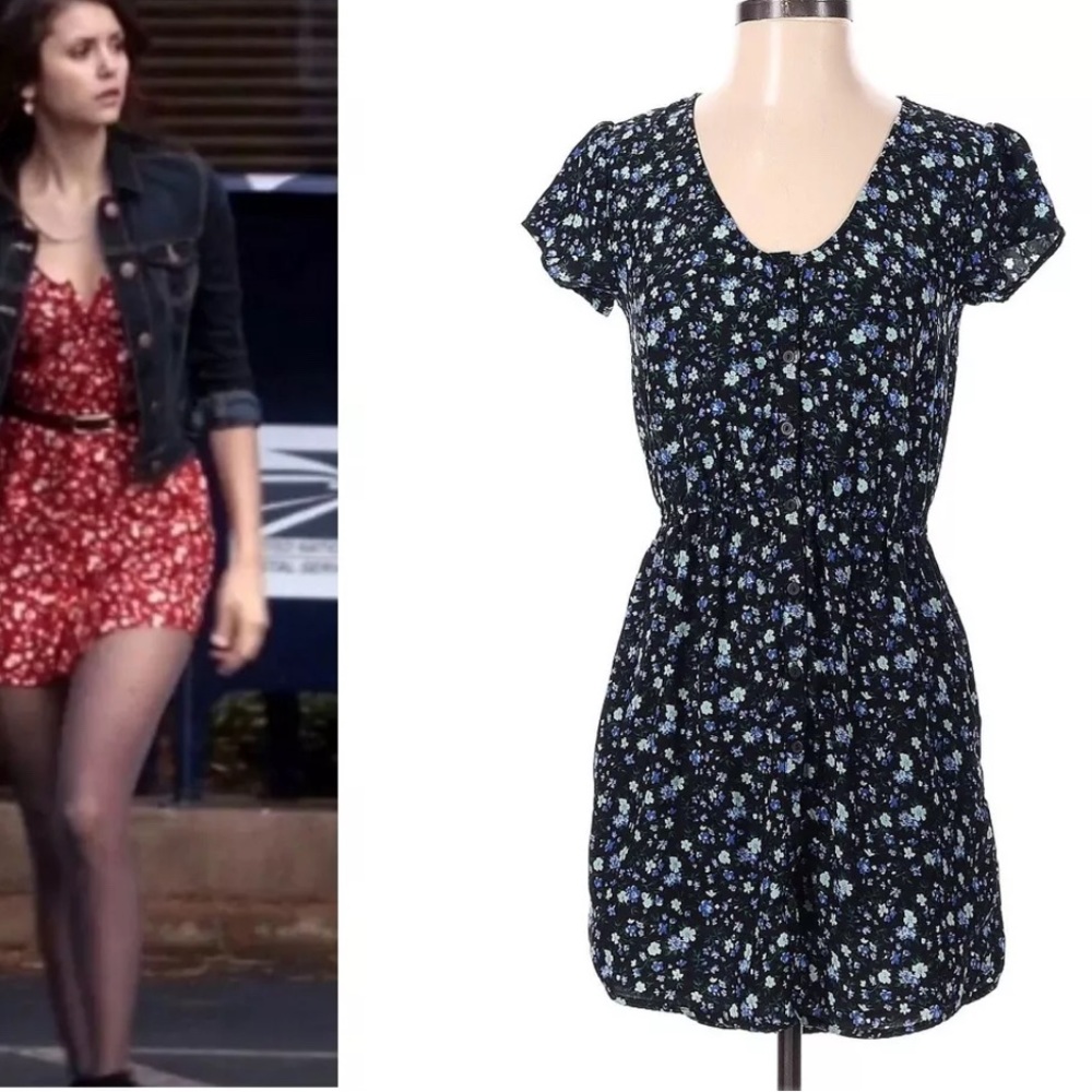 KIMCHI BLUE THE VAMPIRE DIARIES ELENA GILBERT Dress LARGE Alt Color RARE